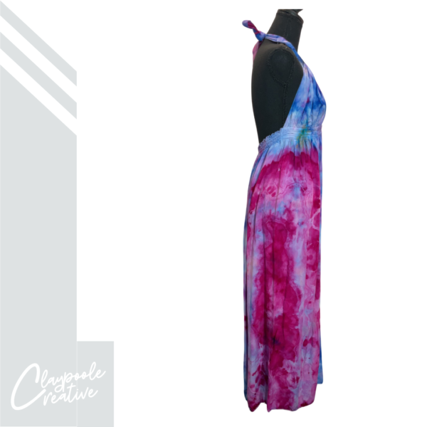 Claypoole Original Backless Halter Dress - Image 3