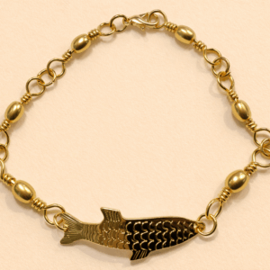 Gold Phoebe with Bracelet