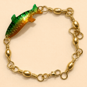 Multicolor Phoebe Gold Bracelet